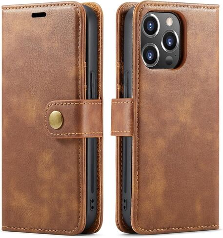 Asuwish Phone Case for iPhone 14 Pro Max 6.7 inch Wallet Magnetic Detachable Cell Cover with Tempered Glass Screen Protector Card Holder iPhone14promax 5G i Phone14Max Plus iPhone14 ProMax Girls Gray in Kuwait