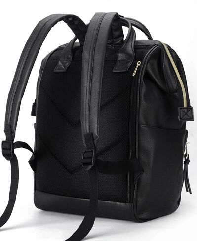 Kah&Kee Leather Backpack for Women and Men 16-inch Laptop Bag | Teacher Professional, Diaper Bag Backpack, Ideal for Work, School, Nurse, College & Travel in Saudi Arabia