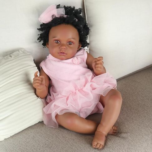 WOOROY 4Pcs Reborn Baby Doll Clothes - 16-20 inch Pink Butterfly Baby Doll Clothes, Perfect for Lifelike Reborn Baby Girls in Saudi Arabia