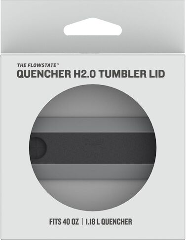 Stanley Quencher Tumbler Lid | Twist on Flowstate 3-Position Lid Replacement for Tumbler with Handle | Accessory fits Stainless Steel Drinking Cup | BPA-Free | Clear in Kuwait