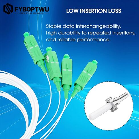 1 حزمة 1x16 الخائن البصري 0.9 SM SC/APC PLC Micro Fiber Optic Flitter 1260-1650nm للأسلاك المنزلية ، المشروع الهندسي ، LAN LAN in Kuwait