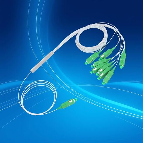 1 حزمة 1x16 الخائن البصري 0.9 SM SC/APC PLC Micro Fiber Optic Flitter 1260-1650nm للأسلاك المنزلية ، المشروع الهندسي ، LAN LAN in Kuwait