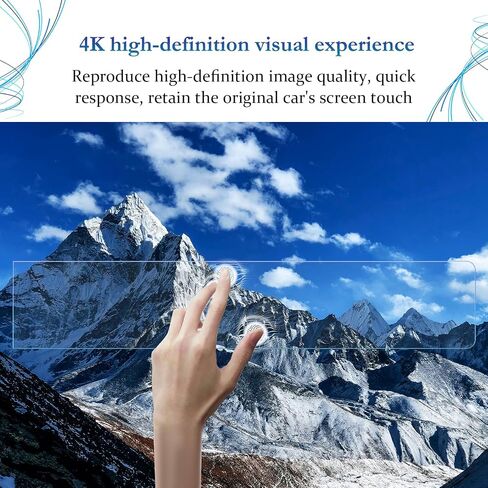 SKTU for 2025 2026 Ioniq 5 Accessories Screen Protector for 2025+ Ioniq 5/Ioniq 5 N 12.3-Inch Instrument & 12.3-Inch Navigation Screen 2025 2026 Ioniq 5 N Accessories Tempered Glass [9H Hardness, Ultra Clear, Anti-Glare&Scratch] in Kuwait