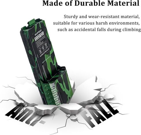 BAOFENG 2 Pack BF-F8HP Battery BL-5 Extended 3800mAh Large Capacity Camo Li-ion Batter for GMRS Radio UV-5R Series in Saudi Arabia