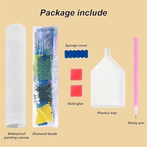 Lophomie Owl Diamond Art Kits for Adults DIY Moon Diamond Painting for Beginners Gem Art 5D Full Drill Gem Painting for Home Wall Decor Gift 14×14 inch. in Kuwait