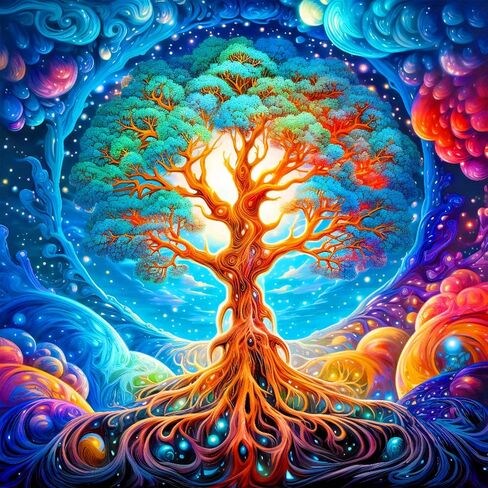 Lophomie Owl Diamond Art Kits for Adults DIY Moon Diamond Painting for Beginners Gem Art 5D Full Drill Gem Painting for Home Wall Decor Gift 14×14 inch. in Kuwait