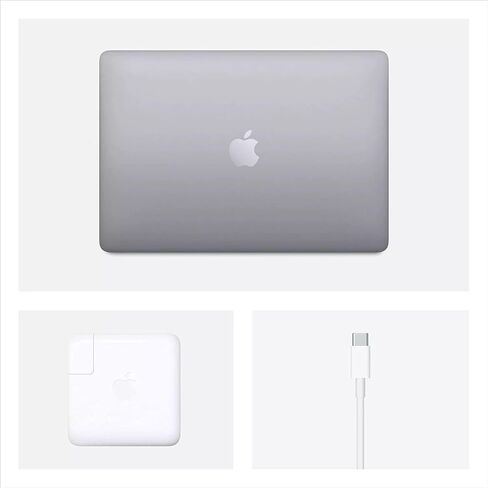 2020 Apple MacBook Pro مع معالج Intel Core i5 بسرعة 2.0 جيجاهرتز (13 بوصة، ذاكرة وصول عشوائي 16 جيجابايت، تخزين SSD سعة 1 تيرابايت) - رمادي غامق (متجدد) in Saudi Arabia