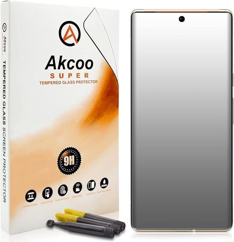 [2 Pack Pixel 6 Pro Matte Screen Protector, Tempered Glass [UV Set], Anti Glare, Anti-Fingerprint, Support Fingerprint-ID, Sensitive and Soft Touch [Tailored for Mobile Gaming] in Saudi Arabia