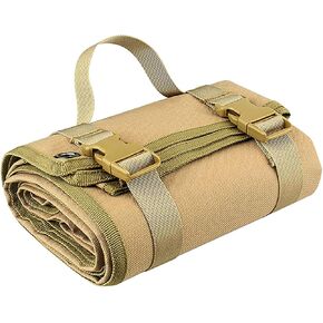 Portable Tactical Shooting Mat Non-Padded Shooting Mat Waterproof Non-Slip Roll-up Shooter Range Pad