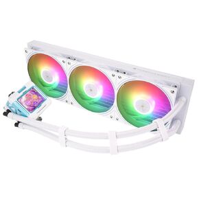 Thermalright FW360 Black ARGB BW CPU AIO Cooler,PC 360 Specification Water Cooler System,IPS LCD Screen with 320x240 Resolution,for AM5&Intel LGA1700/1851,CPU Cooler Comes with 2.4-inch LCD Display