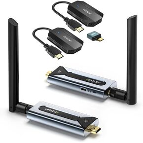 150M Long Range Wireless HDMI Transmitter and Receiver + 1080P Wireless HDMI Transmitter and Receiver
