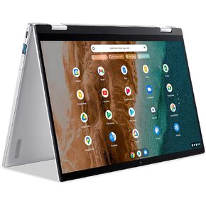 Acer Chromebook Enterprise Spin 514 Convertible Laptop | Intel Core i3-1110G4 | 14" FHD IPS Touch Gorilla Glass | 8GB LPDDR4X | 128GB SSD | Wi-Fi 6 | Backlit Keyboard | CP514-2H-39R7 (Renewed)