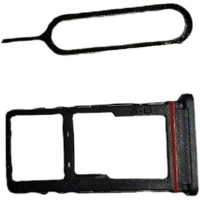 OEM SIM Card Tray SD Tray Holder Slot +Pin Replacement for TCL TAB 8 LE 9137W (Black)