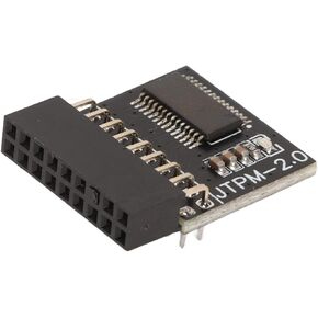 Acouto TPM 2.0 Remote Card 18Pin TPM2.0 Module Reserved Memory TPM Module for ASROCK for 11 Motherboards 18Pin Module, Reserved Memory, TPM Module for ASROCK for TPM2.0 Secure Gar