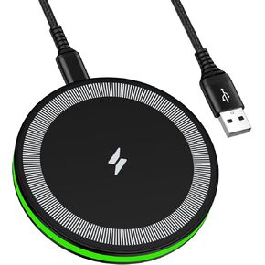 Wireless Charger,15W Fast Wireless Charging Pad for Google Pixel 9 Pro XL/9 Pro Fold/8 Pro/8/7/6/5,Wireless Phone Charging Station for Samsung S25 Ultra/S25/S24 FE/S24 Ultra/S23 Ultra/S22/S21/Note