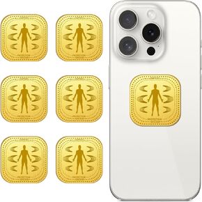 6 Pcs Protection Stickers for Cell Smart Phones, Laptops, Tablets, TV, Monitors - All Devices Effective Protector Blockers Equipment Stickers Blocker for Cell Phone Great Gift for Anyone (Oblong)