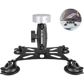 Starlink Mini Mount,Starlink Mini Roof Mount with Strong Suction Cup,Starlink Mini Mounting Kit,Starlink Mini Car Mount for Sunroof/Front/Rear Window/Roof,Adjustable Starlink Mini Suction Cup Mount