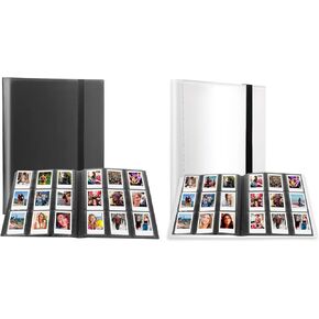 2Pcs, 432 Pockets Photo Album for Fujifilm Instax Mini Camera, Polaroid Snap Snap Touch PIC-300 Z2300 Instant Camera, Instax Mini Album for Fujifilm Instax Mini 11 90 70 9 8+ 8 LiPlay Instant Camera