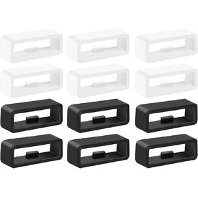 22mm Band Keepers for Garmin Fenix 7 6 5 Plus Pro/Vivoactive 4 / Instinct 2 1 Watch Band, Silicone Security Loop Replacement Band Keeper Loop/Holder/Clips/Fastener