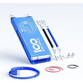 DALY BMS 40 Amp Active Balance 1A 8S-17S Build in Bluetooth Cell Balancing Smart PCB Battery Protection Board for Li-ion/LiFePO4/LTO Lithium Battery Pack
