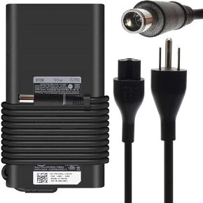 90W AC Power Charger Compatible with DELL Latitude E6400 E6410 E6420 E6430 E6440 E6500 E6510 E6520 E6530 E7240 E7440 5401 5501 5591 5580 e6420 DA90PM130 Laptop Power Supply Adapter Cord.