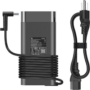 150W Laptop Charger Fit for HP ZBook 15 16 17 15U 15V G3 G4 G5 G6 G7 G8 Mobile workstations,19.5V/7.7A AC Adapter for HP Studio G3 G4 G5 G6 G7 G8 OMEN Pavilion Victus 15 17 Gaming Laptop Power Supply