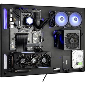 ABK Design, Wall Computer Case - Wall Mount Computer Case - Gaming PC Case - Wall Mount ATX Case - Wall PC Case for PC Gaming - Computer Cases for PC Computer - Pc Case