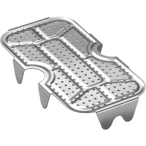 CAMPINGMOON Camping Steam Tray for Mess Tin – Compact 18-8 Stainless Steel Rack, for Outdoor Cooking, Steaming, Smoking, and Serving – Easy-Clean, Rust-Resistant Mess Tin Accessory 1609-W