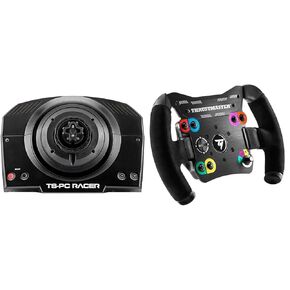 THRUSTMASTER PC Racer Servo Base Bundle with Open Wheel Add On (Compatible with PS5, PS4, XBOX Series X/S, One, PC)