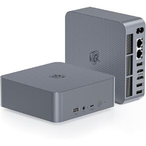 Beelink EQI Mini PC W-11 Pro i3-1220P 16GB DDR4 500GB NVMe M.2 SSD Dual Display 4K@60Hz Output, Wi-Fi 6, RJ45, Built in PSU Office Mini Computer