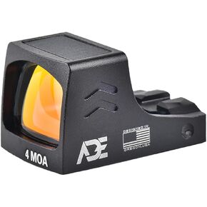 Ade Advanced Optics RD3-030/APOLLO-PRO Sensor Activated, Solar Powered 4 MOA Red Dot Sight for Springfield Hellcat OSP/PRO, Sig P365XL Spectre Comp, Canik TP9 Elite SC, Mossberg MC2SC, Kimber R7 Mako