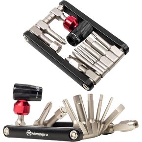 Kilimanjaro Cycle Series 12-in-1 Folding Bicycle Tool, Compact Bike Repair Multitool - 910526ECE