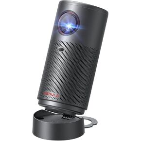 NEBULA Capsule Air Google TV Projector, Officially Licensed Netflix, 720p Smart Mini Projector with Wi-Fi and Bluetooth, 2 Hours of Playtime, Dolby Digital, Ultra Portable for Any Space (Renewed)