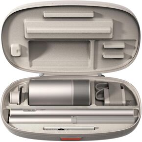 XGIMI MoGo 3 Pro Portable Projector Collection, Optical Filter & Carrying Case & PowerBase Stand, 2.5hrs Battery, Google TV with Licensed Netflix, All-in-One Travel Bundle