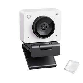 OBSBOT Meet SE Al-Powered Webcam—Ultra HDR,1080p@100FPS,1/2.8"CMOS,4x digital Zoom,Plug&Play,Built-in Mic—Work With Skype, Zoom/ Microsoft Teams/Google Meet—Web Cam for Streaming, Meeting,Gaming-White