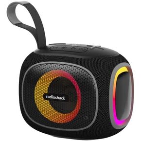RadioShack Mini Bluetooth Speaker, 10W, IPX5 Waterproof, Wireless & Portable (Black and Green)