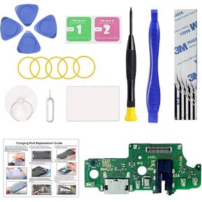 Charging Port Replacement Kit Compatible with Galaxy A14 5G US Version, Dock Board USB-C Connector Only for A14 5G SM-A146U/U1/W/P, with Instruction Manual, Toolkit