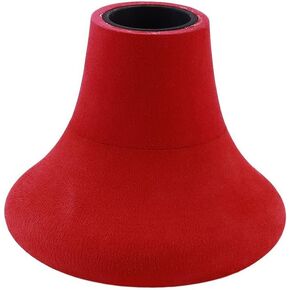1 Piece Fishing Rod Butt Cushion Fishing Rod Holder Fishing Rod Butt Cap Fishing Pole Holder Fishing Pole Support Fishing Rod Pole Holder Fishing Accessories, Red
