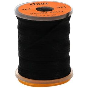 Black Fly Tying Thread,Fly Tying Thread Fishing Accessories Flies Tying Thread Material Fluorescent Bass Fishing Hook Line Fly Tying Materials 100Yard 200D