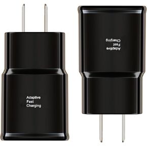 Samsung Adaptive Fast Charging Adapter Quick Charge Charging Block Wall Charger Plug Compatible with Galaxy S25/S25+/S24/S24+/S23/S23+/S22/S22+/S21/S20/S10/S10+/S10e/S9/S9+/S8/Active/Note