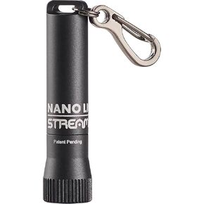 Streamlight 73020 Nano Light II 20-Lumen Miniature Keychain مصباح يدوي ، أسود