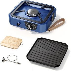 CS-1 Portable Camping Stove and GP-1 Griddle Pan