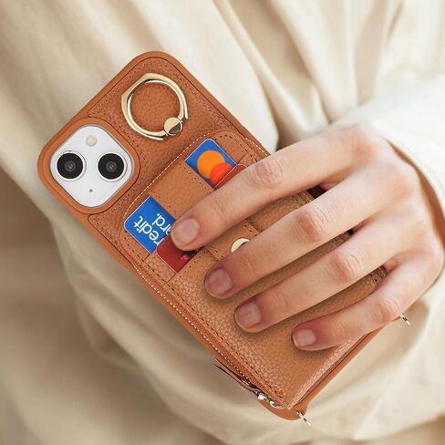 للحصول على قضية iPhone 15 Plus مع حامل البطاقة للنساء ، للحصول على iPhone 14 Plus Crsosbody Case مع حبل الحبل ، و 15 Plus Wallet ، وحالة الهاتف الدائرية Stands مع Coin Pocket-White in Kuwait