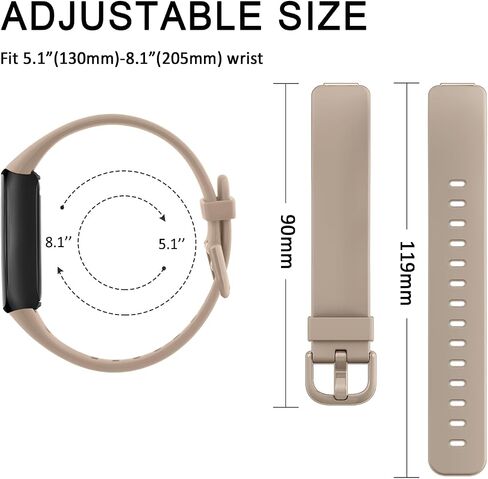 3 حزمة نطاقات السيليكون متوافقة مع Fitbit Inspire 3 نطاقات للنساء الرجال ، وأشرطة معصم رياضية بديلة قابلة للتعديل in Kuwait