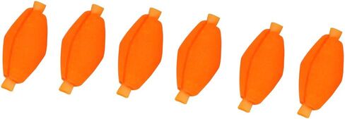 Haofy Fly Fishing Football Bite, Strike Indicators Fly Fishing, 6Pcs Set 2Colors Fly Fishing Buoy Bobbers Foam Float Strike Indicator Fishing Tackle in Kuwait