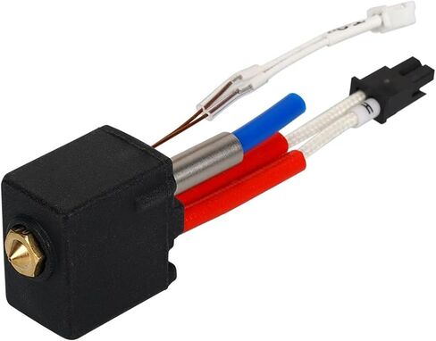 Ceramic Hotend Heating Kit for Creality K1/K1 Max Heating Block Hot End Kit Fast Thermal Conductivity Print Head Heater Block Thermistor 3D Printer Accessories in Saudi Arabia