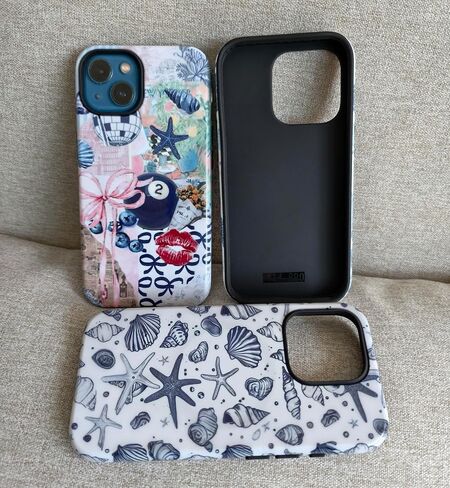 حالة لـ iPhone 15 ، [متوافق مع Magsafe] Coquette Collage Aesthetic Bow Phone ، حالة مقاومة للصدمات المقاومة للخدش (لـ iPhone 15) in Kuwait
