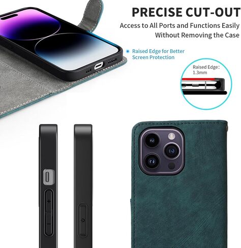 for TCL 50 XE NxtPaper 5G / TCL 50 XE 5G Wallet Phone Case with Screen Protector [RFID Blocking] Card Holder Kickstand Women Men Cell Phone Case for TCL 50XE TCL50 XE NxtPaper 5G Purple in Saudi Arabia