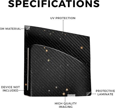 ألعاب الكربون ألعاب الجلد متوافقة مع محرك أقراص Sony لأجهزة PS5 الرقمية - الفضاء العميق - قسط 3M فينيل الواقي غلاف ملصق ملصق | مصنوع في الولايات المتحدة الأمريكية من قبل Mayyskins in Kuwait