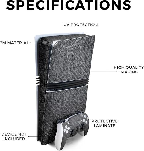 ألعاب الكربون ألعاب الجلد متوافقة مع محرك أقراص Sony لأجهزة PS5 الرقمية - الفضاء العميق - قسط 3M فينيل الواقي غلاف ملصق ملصق | مصنوع في الولايات المتحدة الأمريكية من قبل Mayyskins in Kuwait